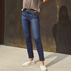 Girl Uniqlo Cigarette Jeans Uniqlo Mid Rise Skinny Jeans